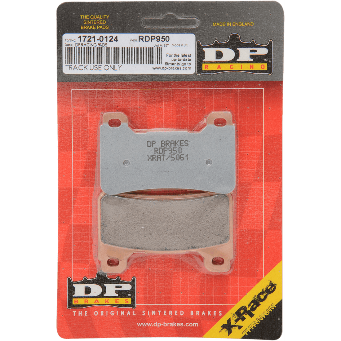 DP BRAKES RDP Racing Brake Pads CBR