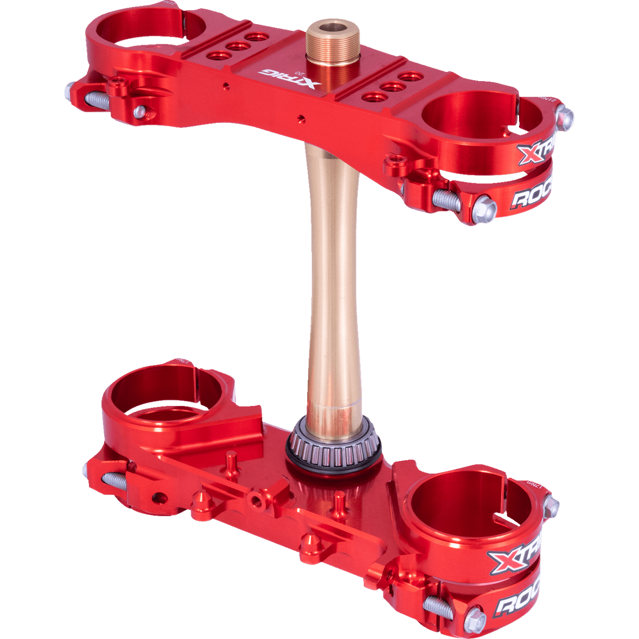 XTRIG Triple Clamp 22 mm Red 501330101201