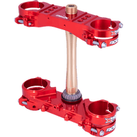 XTRIG Triple Clamp 22 mm Red 501330101201