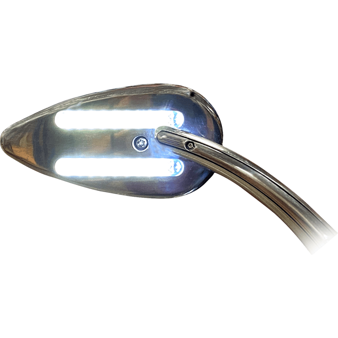 CUSTOM DYNAMICS Mirrors Side View with LED Turn Signals Chrome CDMIRPLUGC