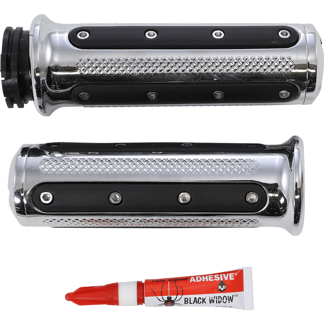 KURYAKYN Grips Heavy Industries Chrome