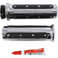 KURYAKYN Grips Heavy Industries Chrome