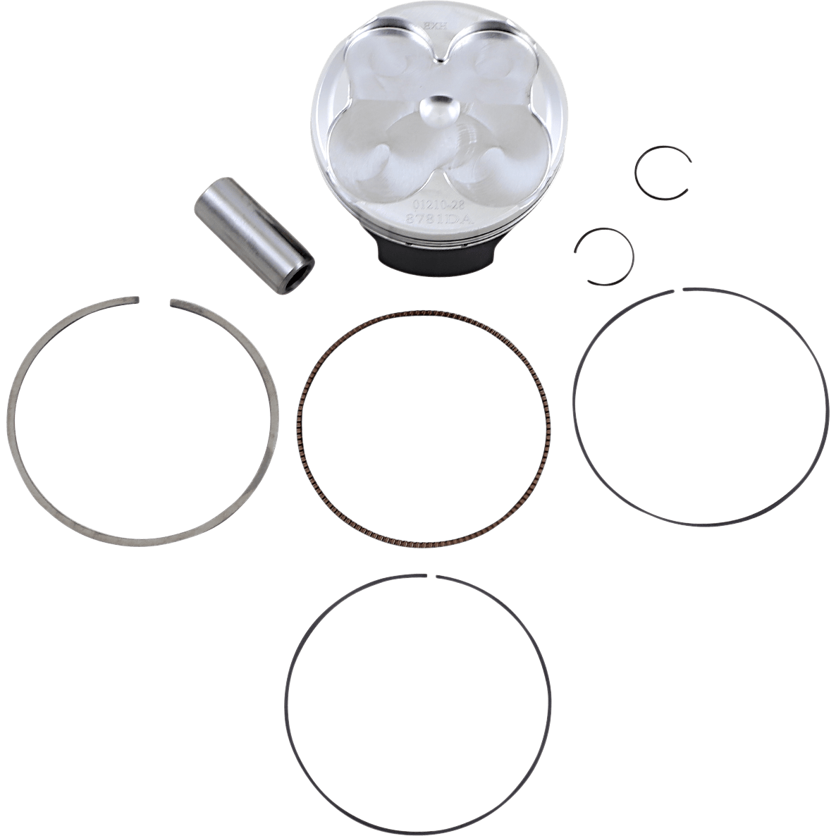 WOSSNER Piston Kit 76.96 mm Suzuki