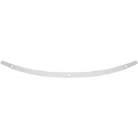 MEMPHIS SHADES Windshield Trim Polished Solid FLH '96-'13