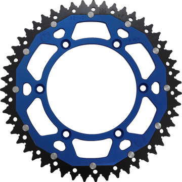 MOOSE RACING Dual Sprocket Blue 51 Tooth