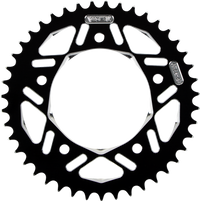 VORTEX Aluminum Sprocket Black Rear 43 Tooth