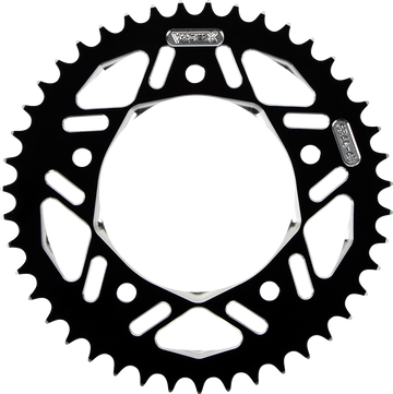 VORTEX Aluminum Sprocket Black Rear 43 Tooth