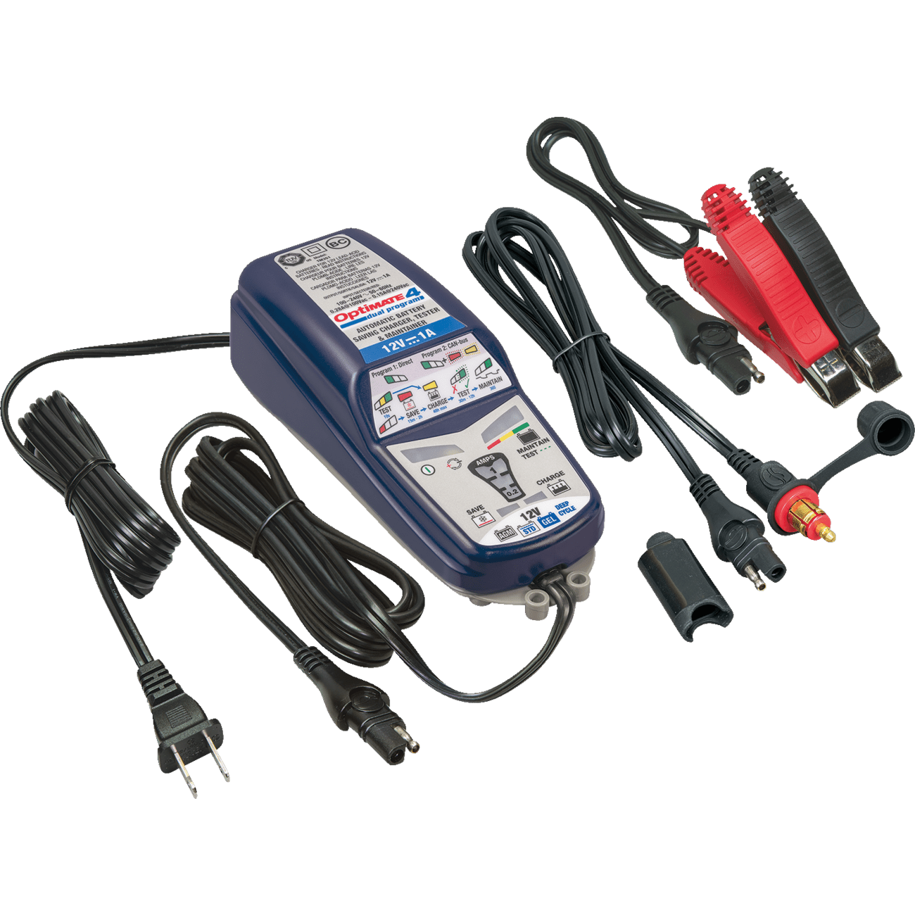 TECMATE Dual Program Battery Charger/Maintainer CAN Bus Edition