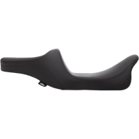 DRAG SPECIALTIES Predator III 2-Up Seat Smooth Black FL '99-'07