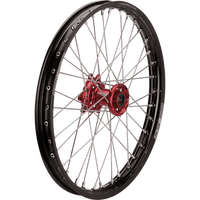 MOOSE RACING Wheel Assembly SX-1 Complete Front Black Wheel/Red Hub 21x1.6 BF16021BKRD