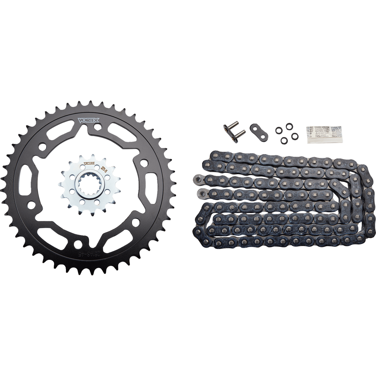 VORTEX Steel Chain Kit Black CK6344