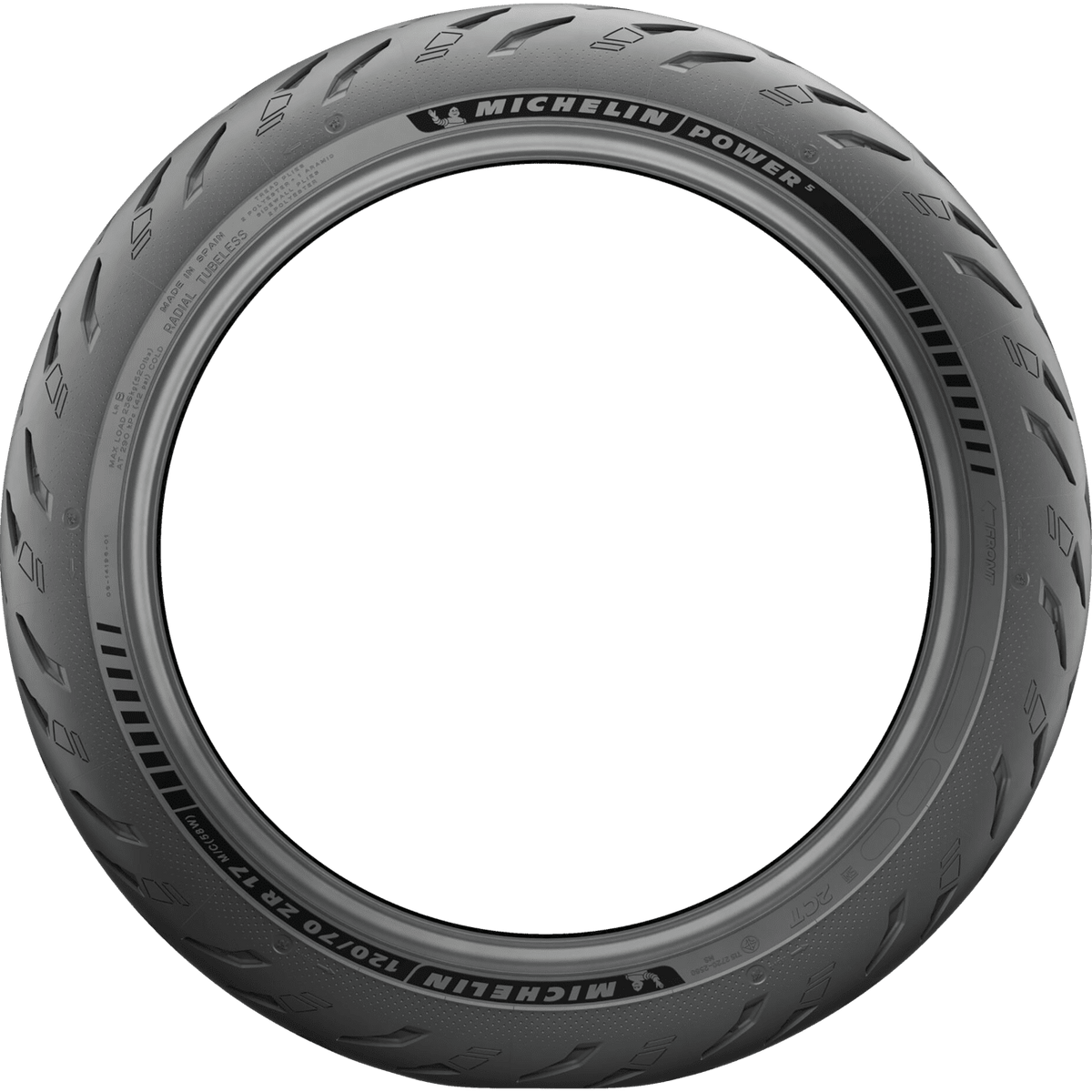 MICHELIN Tire Power 5 Front 120/70ZR17 58W 82645