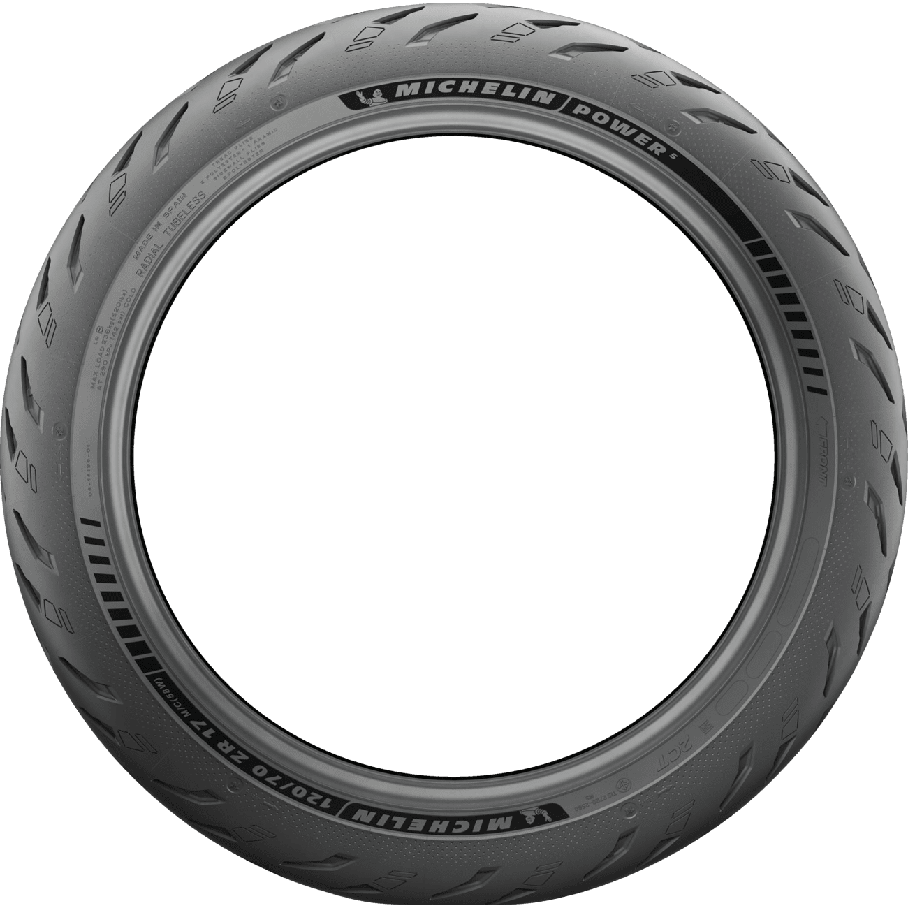 MICHELIN Tire Power 5 Front 120/70ZR17 58W 82645