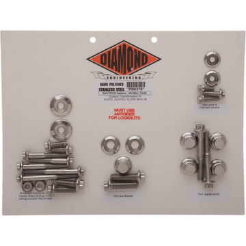 DIAMOND ENGINEERING Bolt Kit Transformation 12-Point FLHT PB637S