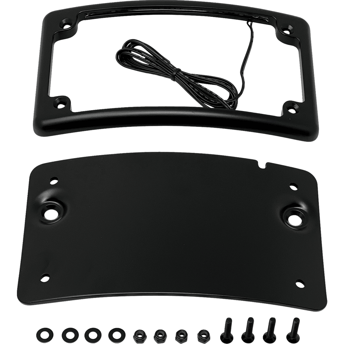 KODLIN USA License Plate Kit Universal Black KUS20200