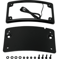 KODLIN USA License Plate Kit Universal Black KUS20200