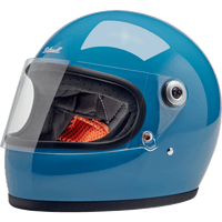 BILTWELL Gringo S Helmet Gloss Dove Blue Small 1003165502