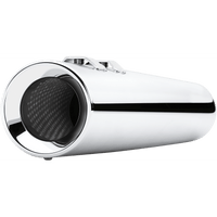 COBRA Power Flo Mufflers for '95-'16 FL Chrome 6215