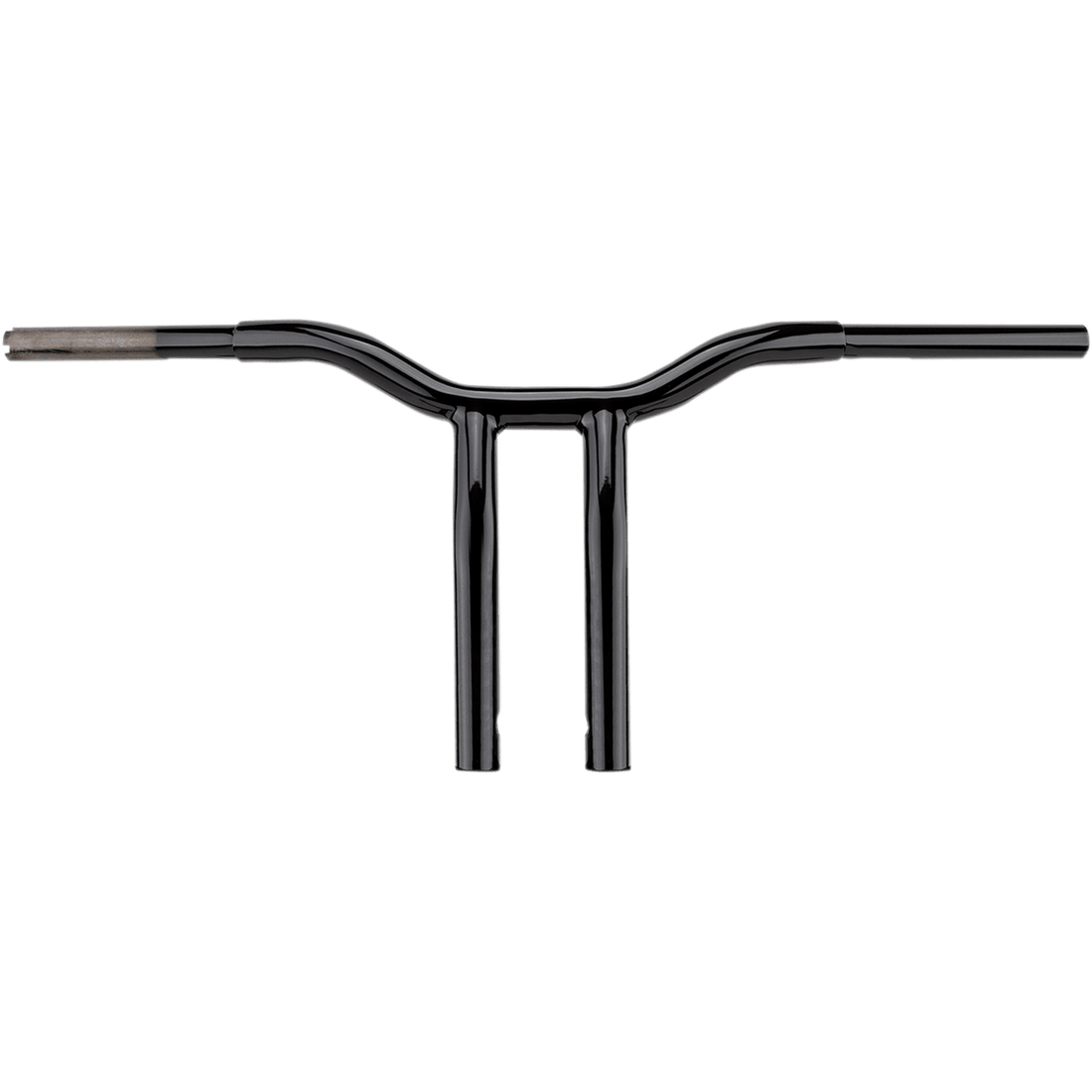 LA CHOPPERS Handlebar Kage Fighter One Piece Bent 8" Black LA733808B