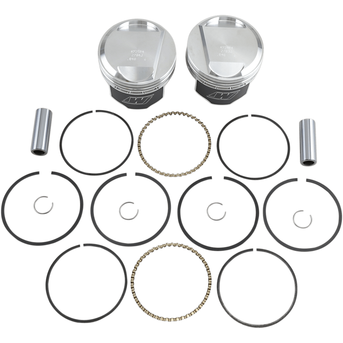 WISECO Piston Kit +0.040" Evolution Big Twin 1340 cc