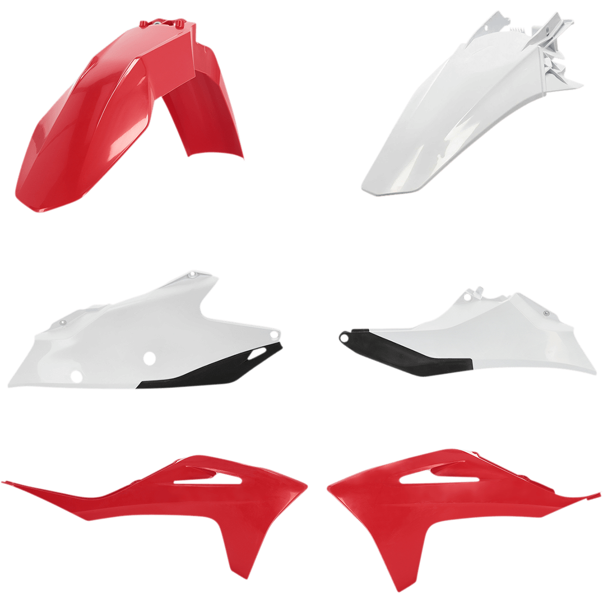 ACERBIS Standard Replacement Body Kit OEM '21-'22 Red/White/Black 2872807118