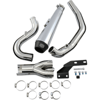 COBRA El Diablo Exhaust Chrome '07-'11 Softail 6484