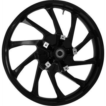 COASTAL MOTO Wheel Hurricane 3D Front Dual Disc/with ABS Black 21x3.5