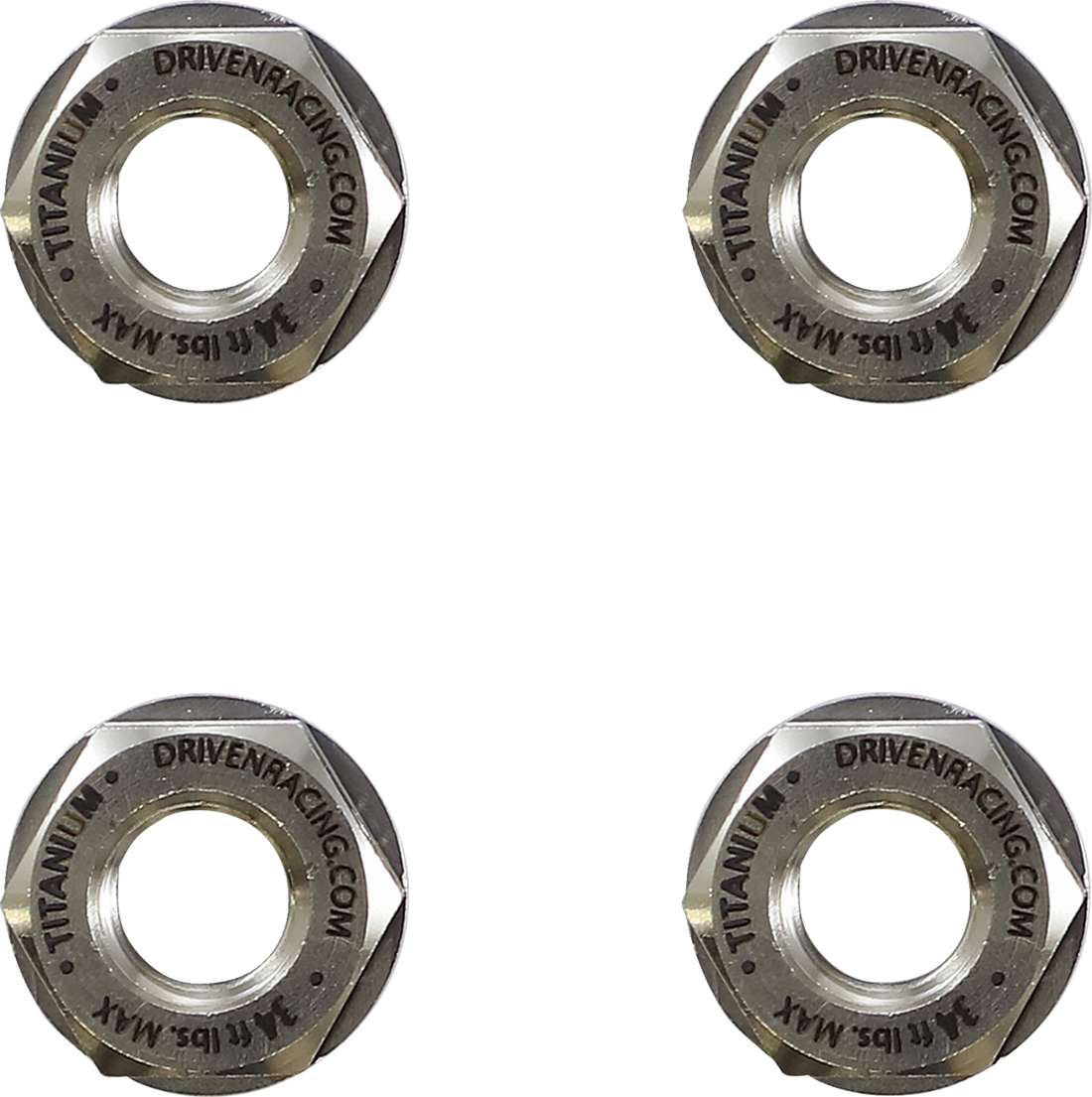 DRIVEN RACING Sprocket Nuts Titanium