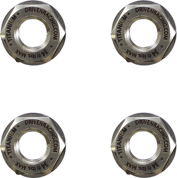 DRIVEN RACING Sprocket Nuts Titanium