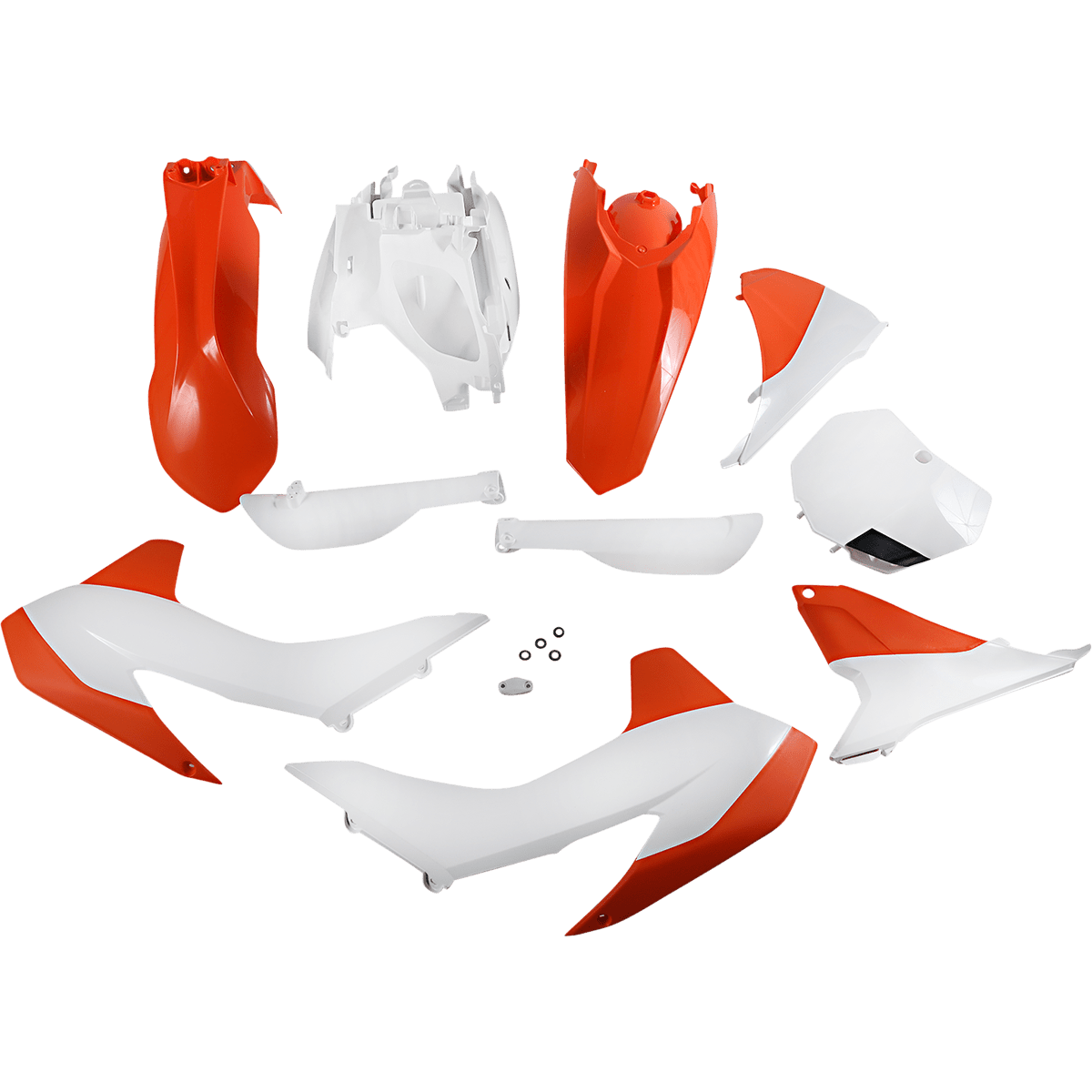 ACERBIS Full Replacement Body Kit OEM '15 Orange/White/Black 2403094891