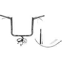 FAT BAGGERS INC. Handlebar Kit Pointed Top 14" Chrome 812014