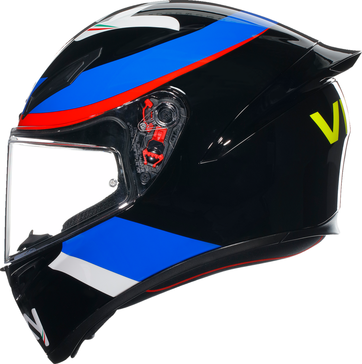 AGV K1 S Helmet VR46 Sky Racing Team Black/Red Small 2118394003023S