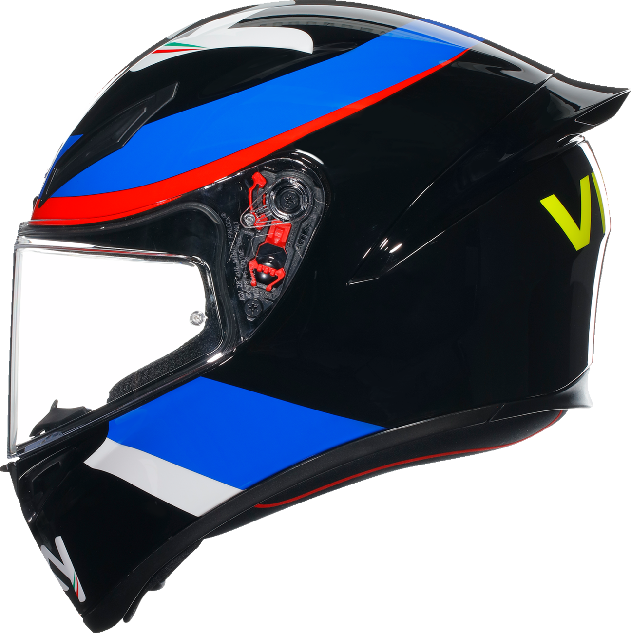 AGV K1 S Helmet VR46 Sky Racing Team Black/Red Large