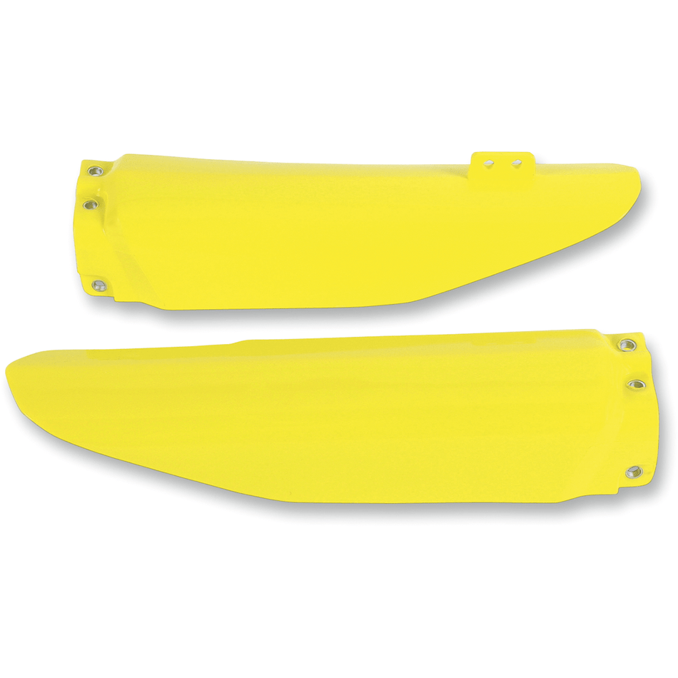 UFO Fork Tube Protectors Yellow RM85