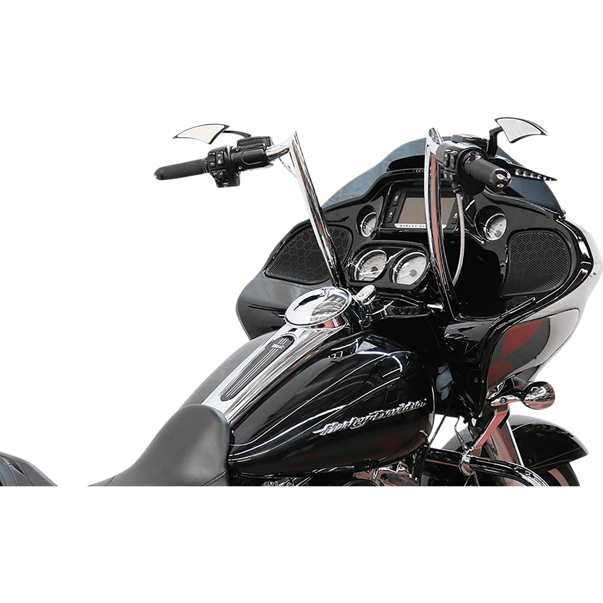 PAUL YAFFE BAGGER NATION Handlebar Monkey 14" Chrome H00925