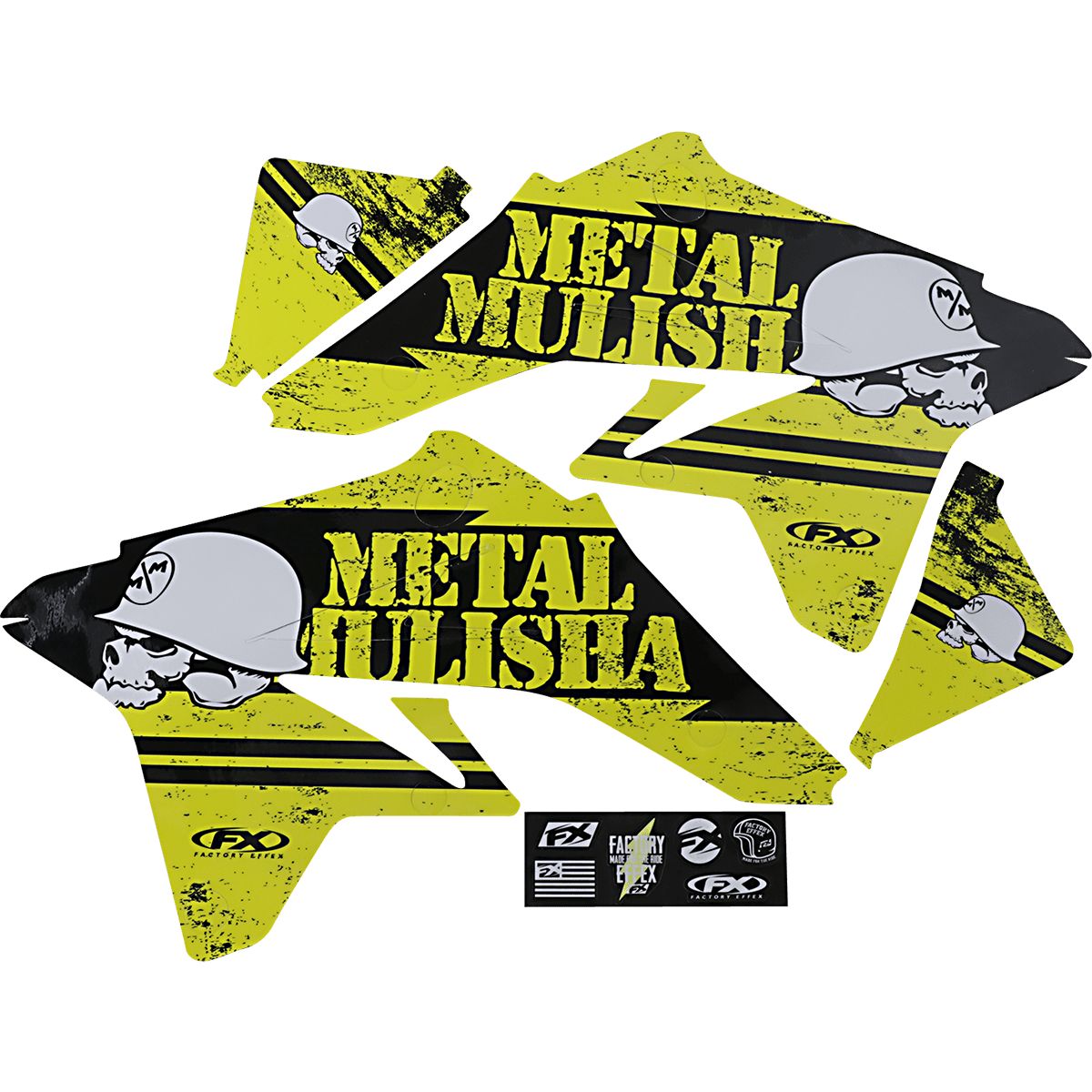 FACTORY EFFEX Metal Mulisha Graphic Kit Suzuki