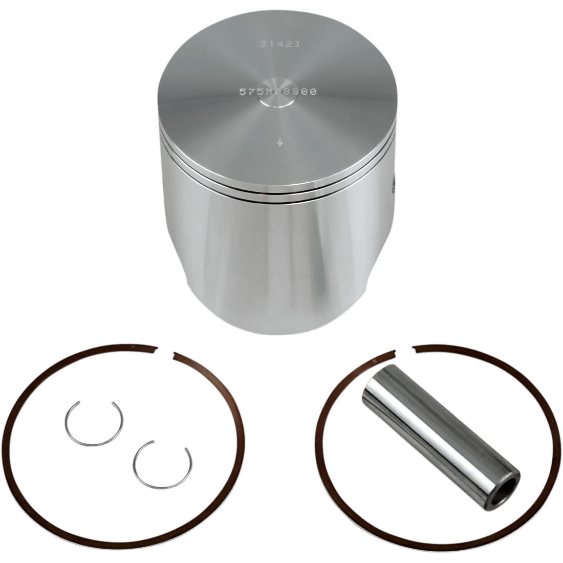 WISECO Piston Kit 88.00 mm Kawasaki KX500 575M08800