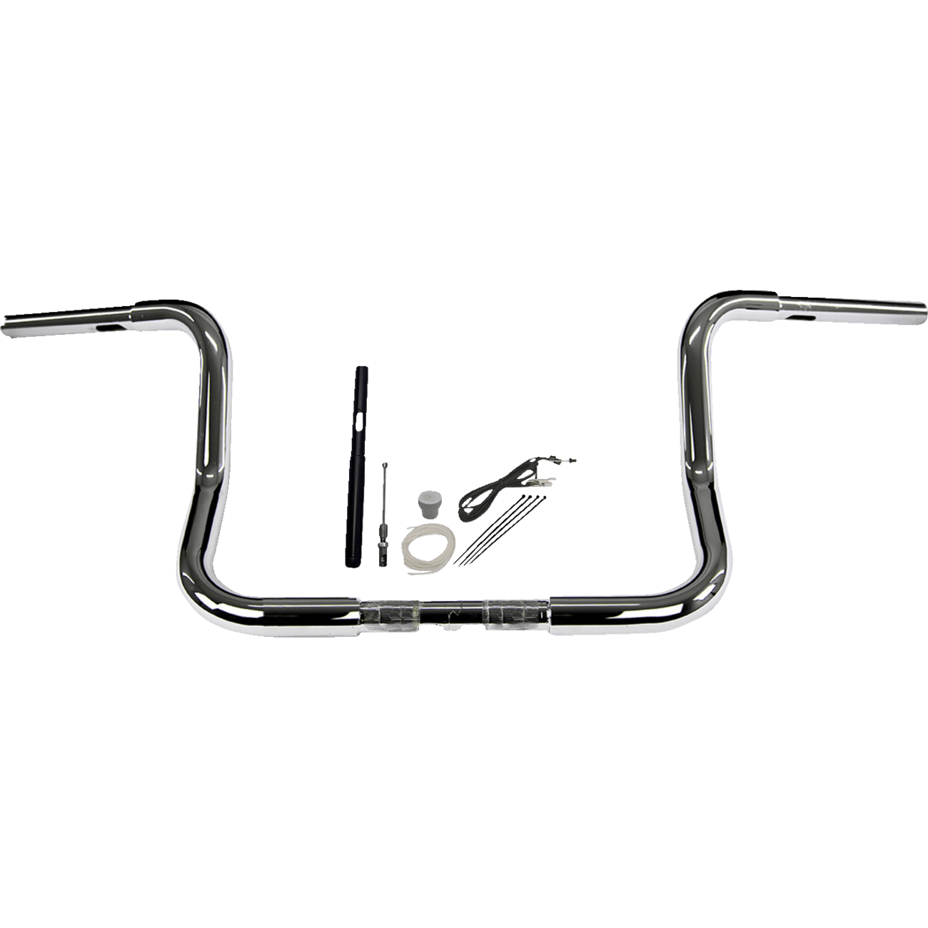 FAT BAGGERS INC. Handlebar Kit Rounded Top 12" Chrome 919412