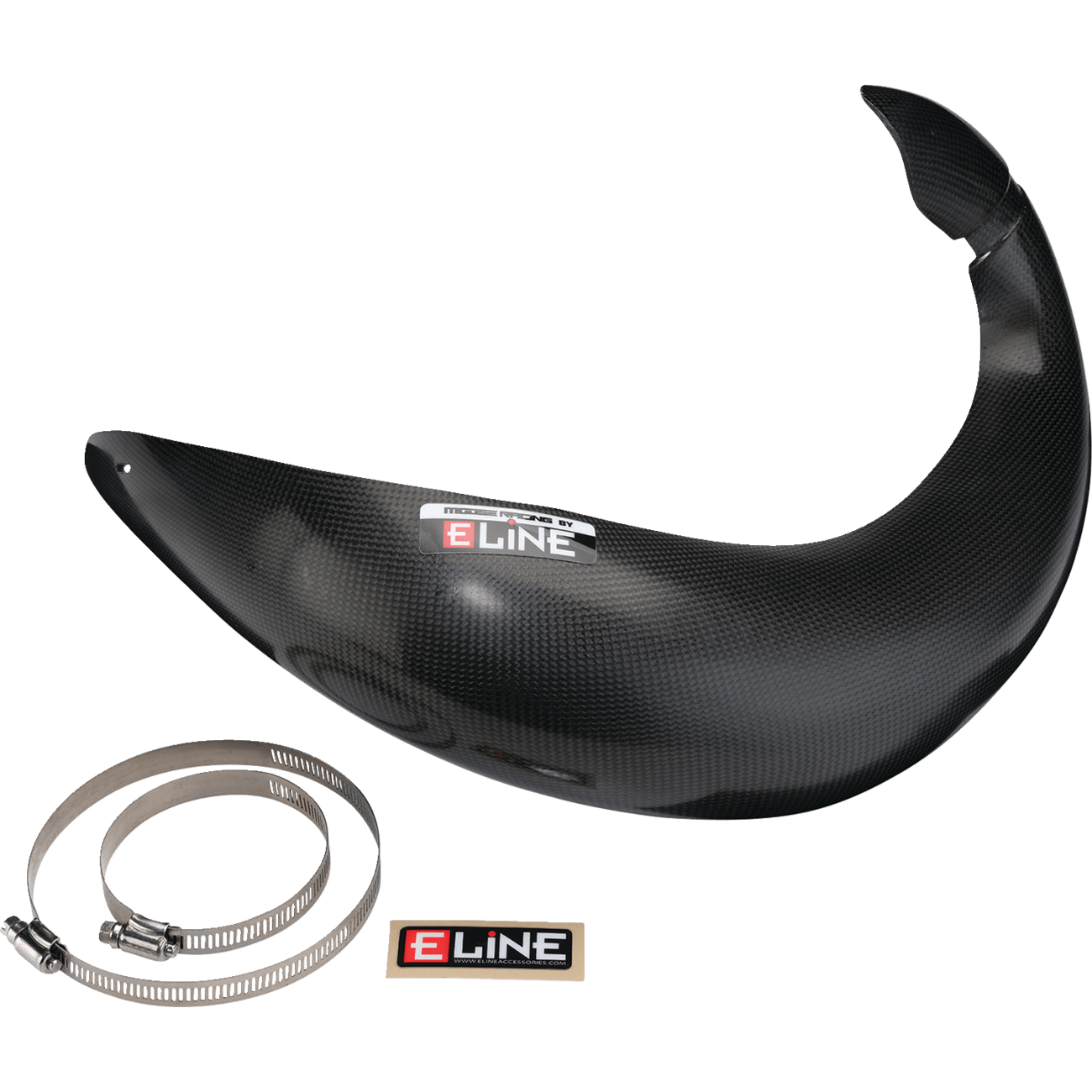 MOOSE RACING Pipe Guard Carbon Fiber MPG25023