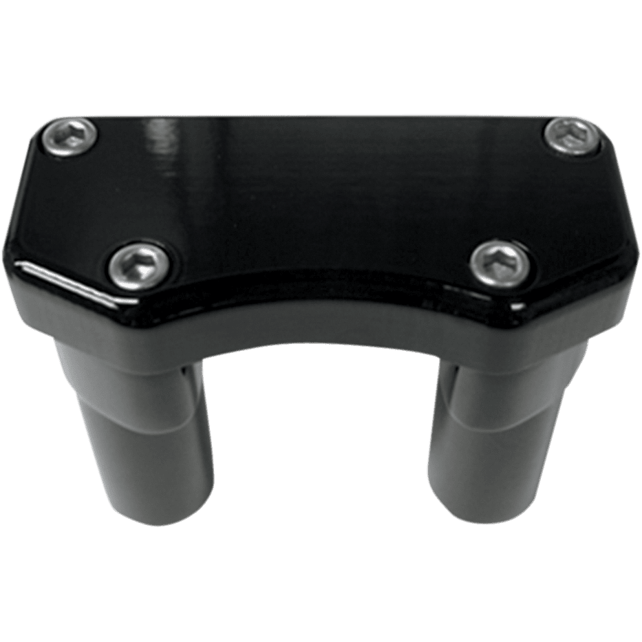 DRAG SPECIALTIES Risers 3" Buffalo Top Black