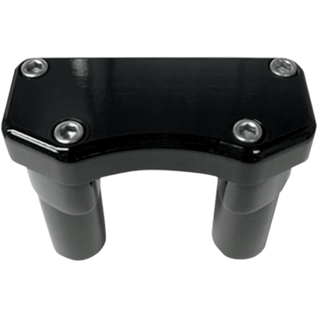 DRAG SPECIALTIES Risers 3" Buffalo Top Black