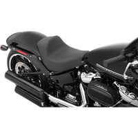 DRAG SPECIALTIES EZ-Solo Seat Smooth Solar-Reflective Leather FXBR/S '18-'22