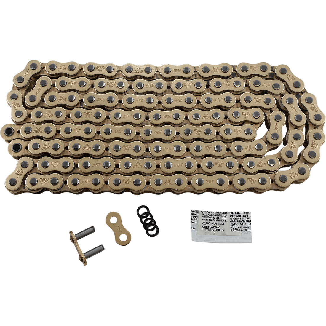 EK 520 RRX Drive Chain 120 Links Gold 520RRX120G