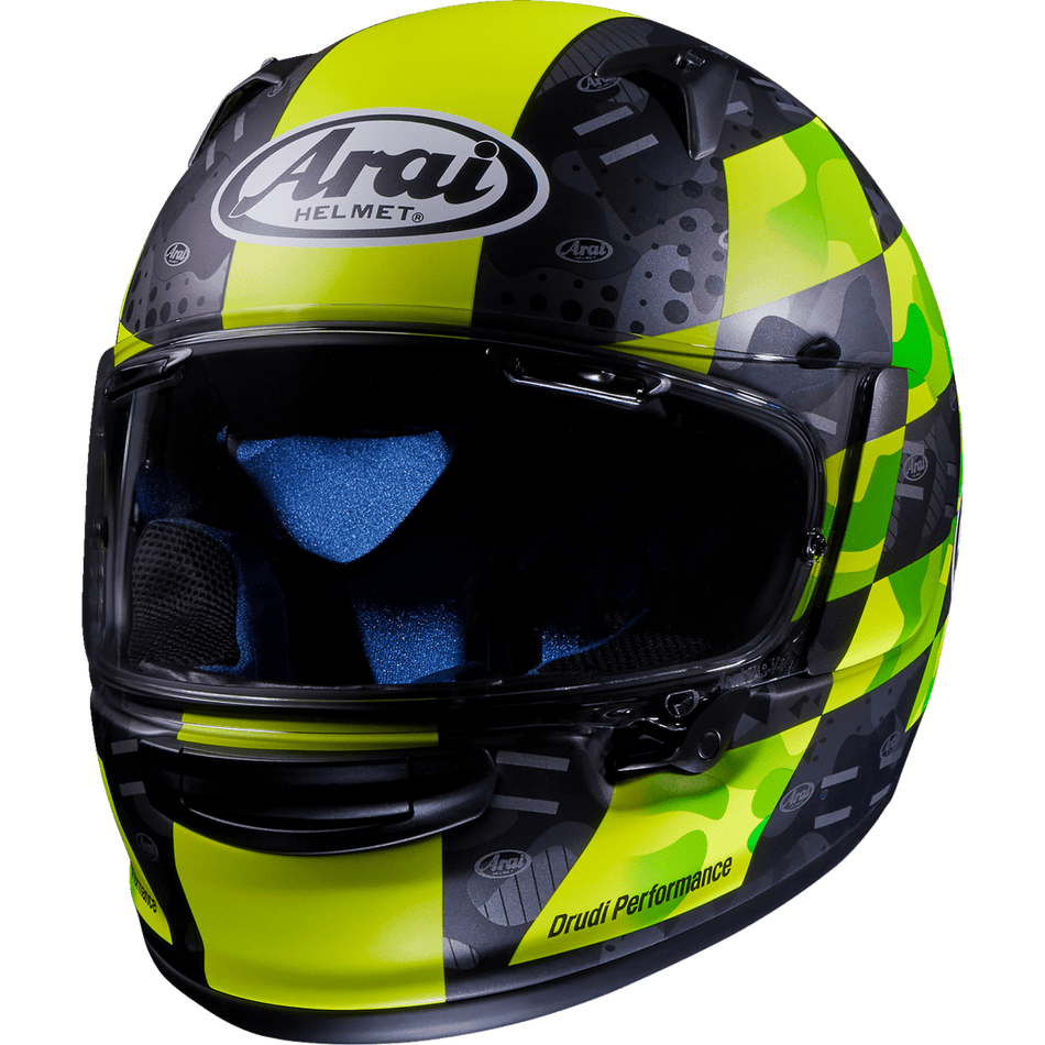 ARAI HELMETS Regent-X Helmet Patch Yellow Frost Small 010115828