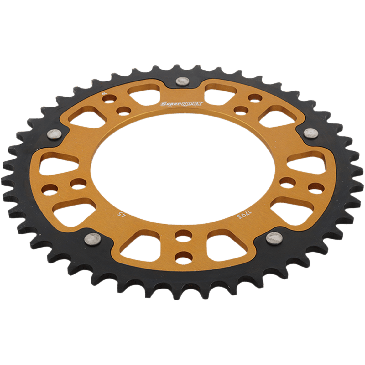 SUPERSPROX Stealth Rear Sprocket 45 Tooth Gold Suzuki/Triumph RST179345GLD