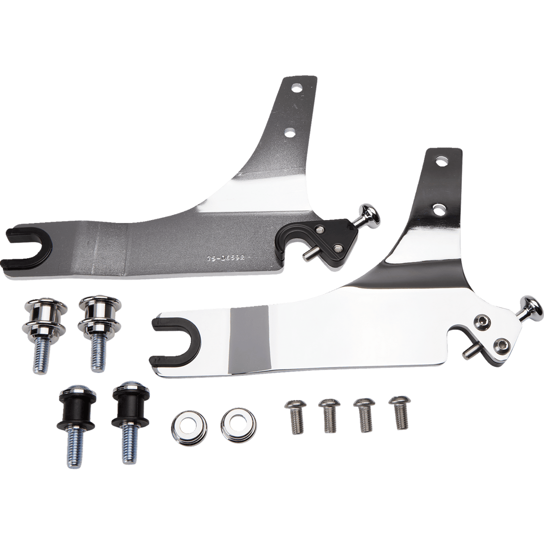 COBRA Backrest Kit 11" Chrome FXLR 6022029