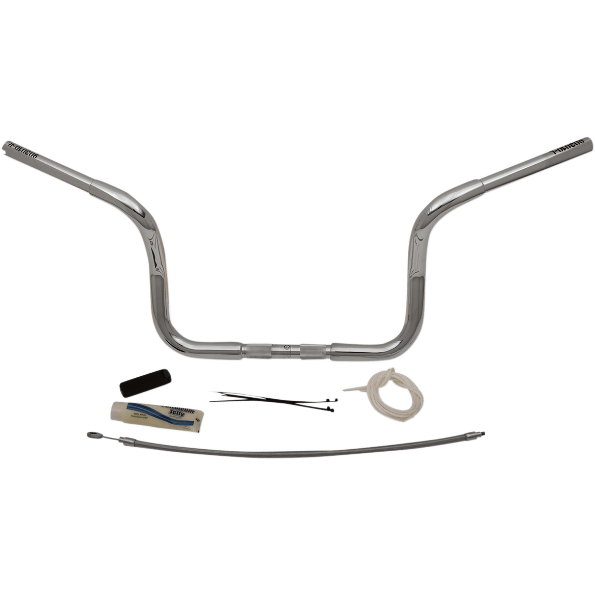 FAT BAGGERS INC. Handlebar Kit Rounded Top 10" Chrome 909410