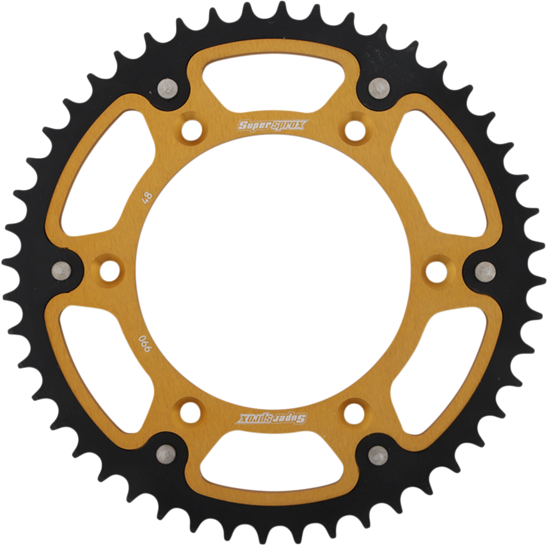 SUPERSPROX Stealth Rear Sprocket 48 Tooth Gold Husaberg/Husqvarna/KTM RST99048GLD