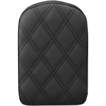 SADDLEMEN Sissy Bar Pad Lattice Stitched Black 041143