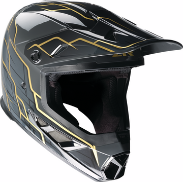 Z1R Rise 2.0 Helmet Hyacinth Black/Gold Large